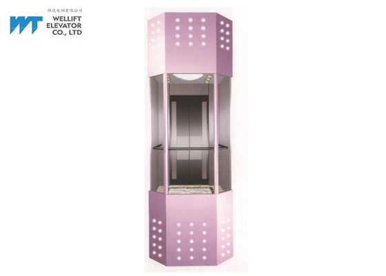 Colore su misura materiale dell'acciaio inossidabile della decorazione 304 della cabina dell'elevatore di osservazione